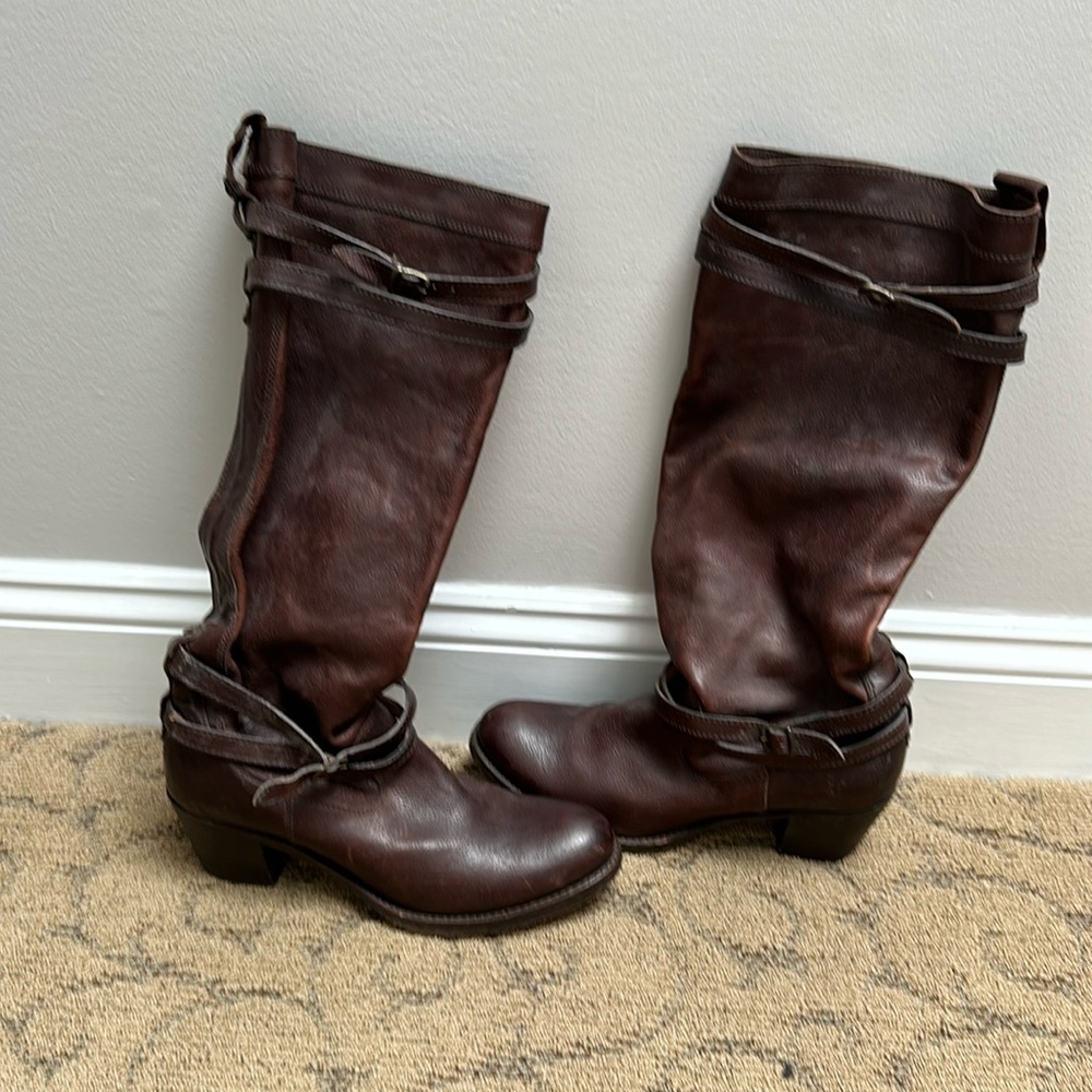 Frye Brown leather boots